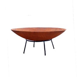 Lareira Lenheiro 80cm Disco Fazenda Tacho Pronto Artes - 1