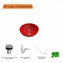 Ver imagem 3 de Kit Cuba R35 com Válvula Click 1 Polegada B e Sifão Pvc e Flexível Compace