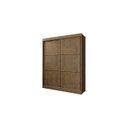 Ver imagem 1 de Guarda-roupa Moderno 2 Portas Solteiro Cor:ypê/off