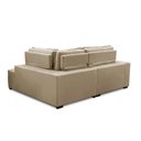 Ver mais imagens de Sofá de Canto Retrátil e Reclinável com Molas LD 2,50x2,00m Viviane Suede Bege Madelina Decor