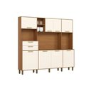 Ver imagem 2 de Cozinha Compacta B131 8 Pts 2 Gavs Nature/Off White Henn