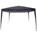 Ver imagem 2 de Tenda Gazebo Importway Iwgzap-3Pr 3,00x3,00m Articulado com 2 Paredes Preto