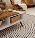 Ver imagem 7 de Tapete Boho Andaraí Off White/Preto 140x200cm