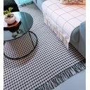 Ver imagem 6 de Tapete Boho Andaraí Off White/Preto 140x200cm