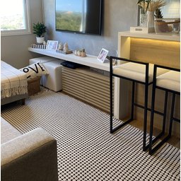 Tapete Boho Andaraí Off White/Preto 140x200cm - 2