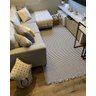 Tapete Boho Andaraí Off White/Preto 140x200cm - 1