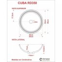 Ver imagem 7 de Kit Cuba R35 com Válvula Click 1 Polegada G e Sifão Pvc e Flexível Compace