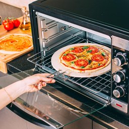Forno Eletrico Moob 60L 1800W Preto Espeto Giratorio 110V - 8