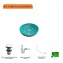 Ver imagem 3 de Kit Cuba R35 com Válvula Click 1 Polegada G e Sifão Pvc e Flexível Compace