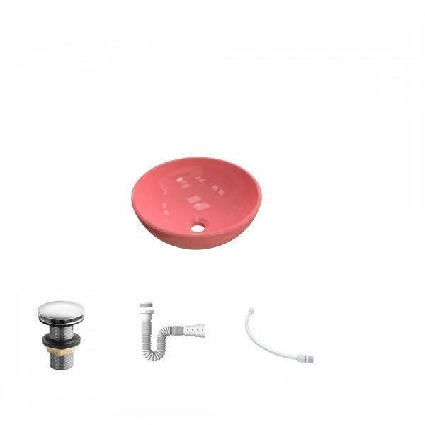 Kit Cuba R35 com Válvula Click 1 Polegada G e Sifão Pvc e Flexível Compace - 2