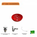 Ver imagem 3 de Kit Cuba R35 com Válvula Click 1 Polegada G e Sifão Cromado e Flexível Compace