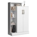 Ver imagem 1 de Multiuso Sapateira 2 Portas 91 Cm Florenca Branco Armoveis