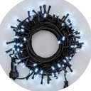 Ver imagem 3 de Pisca Cordão 300 Lâmpadas Leds Solar Branco de Natal de 30m