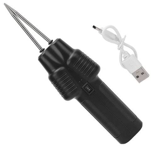 Depenador Eletrico Remove Pelos Pena Galinha Galo Ave Ganso Usb Recarregavel Cozinha Fazenda Galinhe