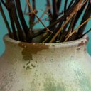 Ver imagem 3 de Vaso Decorativo em Ceramica Bege e Marrom - 25,5cm