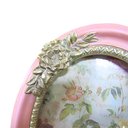 Ver imagem 3 de Porta Retrato Donzela Rosa - 19x15cm