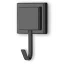 Ver imagem 1 de Gancho para Toalha Porta Toalha Piatina Autocolante 3m Preto