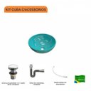 Ver imagem 3 de Kit Cuba R35 com Válvula Click 1 Polegada e Meia e Sifão Cromado e Flexível Compace