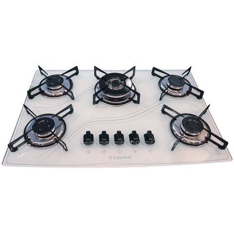 Cooktop 5 Bocas Tripla Chama Safanelli