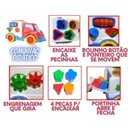 Ver imagem 6 de Brinquedo Carrinho Didático Bebe Peças de Encaixar - Samba Toys - Caminhão Carro Bebe Carrinho - Pan