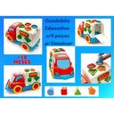 Ver imagem 5 de Brinquedo Carrinho Didático Bebe Peças de Encaixar - Samba Toys - Caminhão Carro Bebe Carrinho - Pan