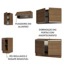 Ver imagem 5 de Armário de Cozinha Completa 240cm Rustic Glamy Madesa 10