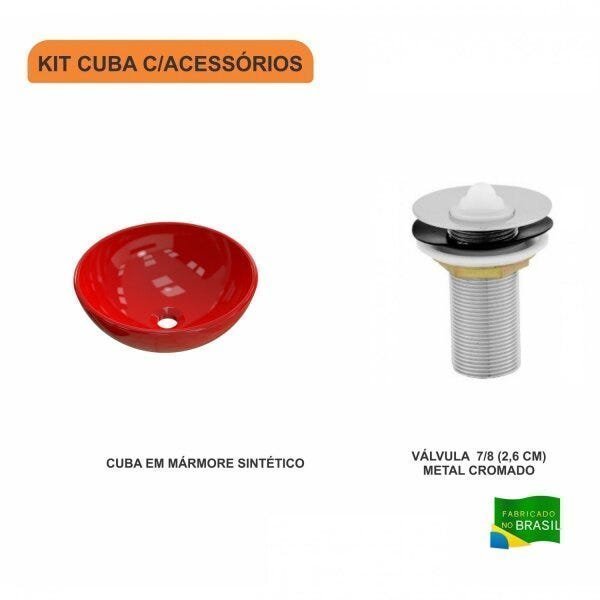 Kit Cuba R35 com Válvula Metal 1 Polegada Compace - 3