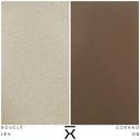 Ver imagem 5 de Cadeira de Jantar Mila Base Estelar Corano Marrom/bouclé Bege - Nexta Casa