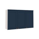 Ver imagem 6 de Armário de Cozinha Compacta Genialflex 3 Peças Branco Azul