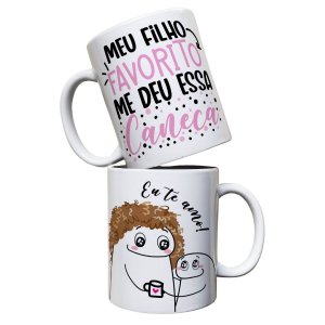 Caneca Flork Dia Das Mães – Estampa Divertida e Carinhosa