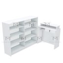 Ver imagem 6 de BALCÃO CAIXA PARA ATENDIMENTO VIDRO M324.B (COMÉRCIO,LOJA) MUNDI MOVEIS