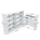 Ver imagem 2 de BALCÃO CAIXA PARA ATENDIMENTO VIDRO M324.B (COMÉRCIO,LOJA) MUNDI MOVEIS