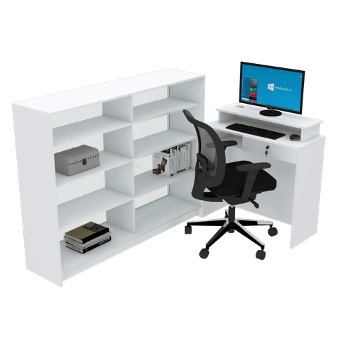 BALCÃO CAIXA PARA ATENDIMENTO VIDRO M324.B (COMÉRCIO,LOJA) MUNDI MOVEIS