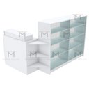 Ver imagem 3 de BALCÃO CAIXA PARA ATENDIMENTO VIDRO M324.B (COMÉRCIO,LOJA) MUNDI MOVEIS