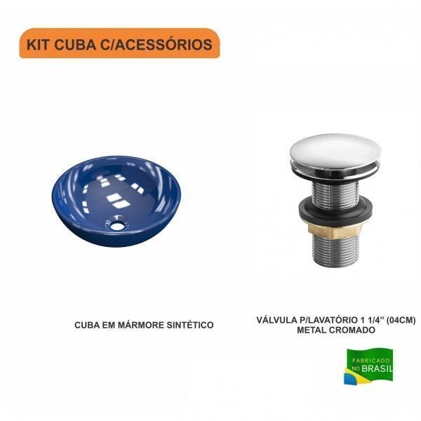 Kit Cuba R35 com Válvula Click 1 Polegada e meia Compace - 3