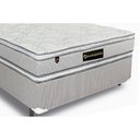 Ver imagem 2 de Cama Box Casal: Colchão Molas Ensacadas Luckspuma MasterPocket Lucksfaction Plus + Base CRC Suede
