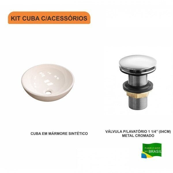 Kit Cuba R35 com Válvula Click 1 Polegada e meia Compace - 3