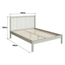 Ver imagem 3 de Cama de Casal de Madeira Maciça para Colchão 138x188cm Multimóveis Cr35276