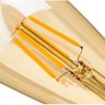 Kit 3 Lâmpadas Filamento Led St64 Retrô Decorativa Vintage E27 Bivolt - 5