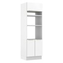 Ver imagem 1 de Torre Quente 70 Cm 3 Portas Branco/Branco Veludo