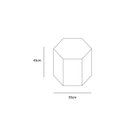 Ver imagem 4 de Puff em Linho 50cm x 55cm x 45cm Six