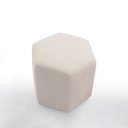 Ver imagem 1 de Puff em Linho 50cm x 55cm x 45cm Six