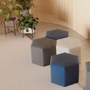 Ver imagem 3 de Puff em Linho 50cm x 55cm x 45cm Six