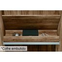 Ver imagem 2 de Cama Box Casal + Colchão American Herval + Guarda Roupa Imaginare 6.4 Atacama-jatobá