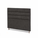 Ver imagem 4 de Cabeceira para Cama Casal Queen Estofada 1,58 Mts Iza Vilajo: Suede Crush Cacau