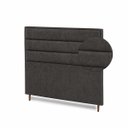 Ver imagem 5 de Cabeceira para Cama Casal Queen Estofada 1,58 Mts Iza Vilajo: Suede Crush Cacau