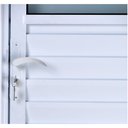 Ver imagem 3 de Porta de Aluminio Basculante Esquerda Linha Premium:2,10 X 0,70/branco