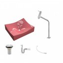 Ver imagem 2 de Kit Cuba Ml44 com Torneira Link 1062 Metal e Válvula 1 Pol. com Sifão Pvc e Flexível Compace