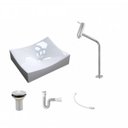 Ver imagem 2 de Kit Cuba Ml44 com Torneira Link 1062 Metal e Válvula 1 Pol. com Sifão Pvc e Flexível Compace