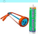 Ver imagem 1 de Silicone Cinza 450g Selante Acrílico Base DÁgua C/Aplicador